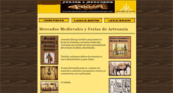 Desktop Screenshot of feriasymercados.artesaniamaraya.com